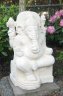 P149/60wht.JPG - <p>Elefantengott Ganesha, Steinguss weiÃŸ, viele Details,Â HÃ¶heÂ 60cm</p><p>â‚¬ 179,00</p>